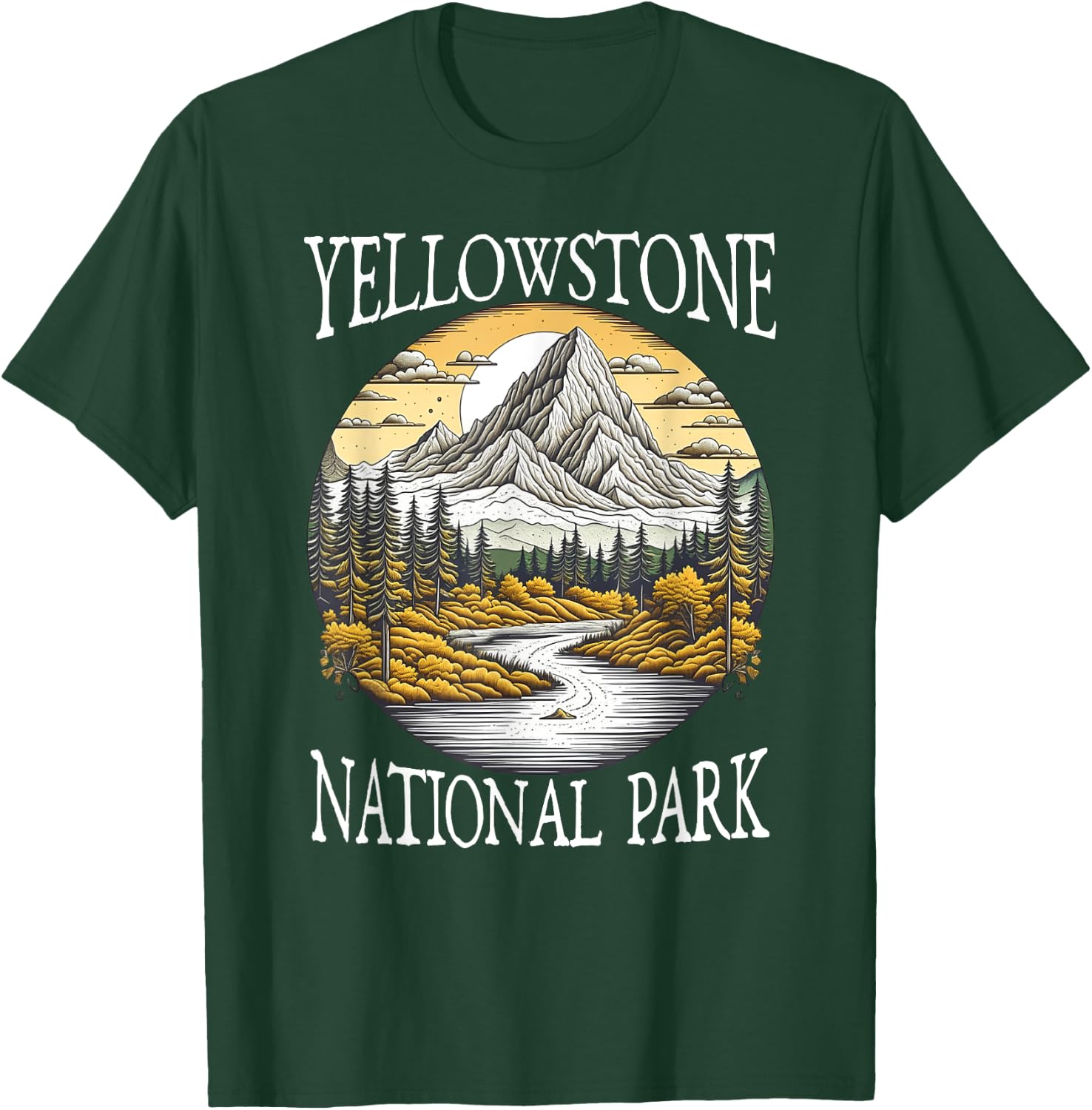 Yellowstone National Park T-Shirt - T-Shirt | Forest