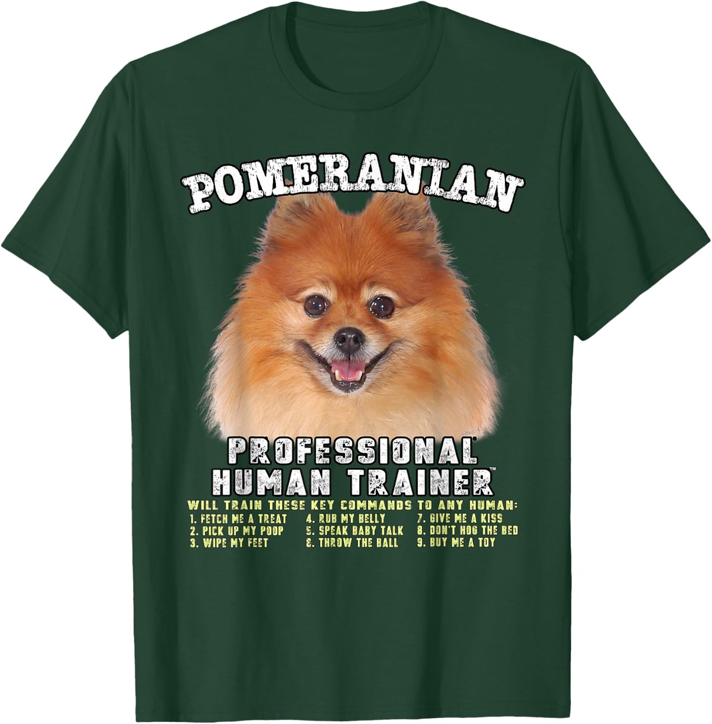 Kitana Pomeranian Dog Themed , -Adults, Kids, Black, Small, Short Sleeve T-Shirt - T-Shirt | Forest