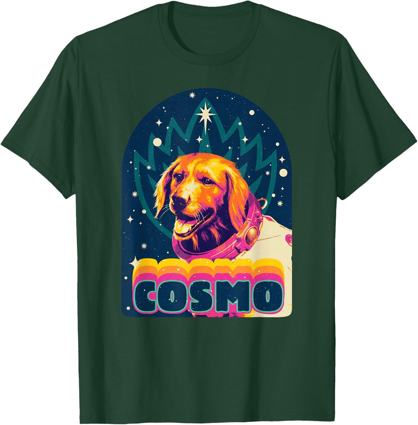 Marvel Guardians of The Galaxy Volume 3 Cosmo Album Retro T-Shirt - T-Shirt | Forest