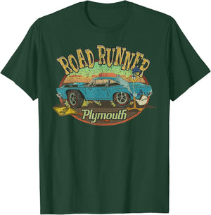 Vintage Plymouth's Road Runner 1968 - Classic Car Gift T-Shirt - T-Shirt | Forest