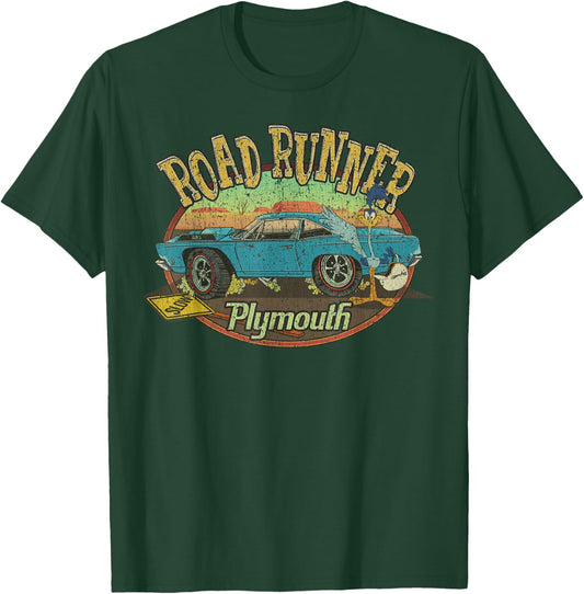 Vintage Plymouth's Road Runner 1968 - Classic Car Gift T-Shirt - T-Shirt | Forest