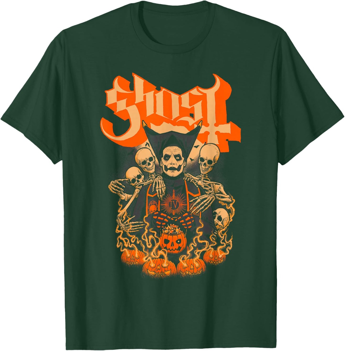 Ghost - Great Pumpkin Halloween T-Shirt - T-Shirt | Forest