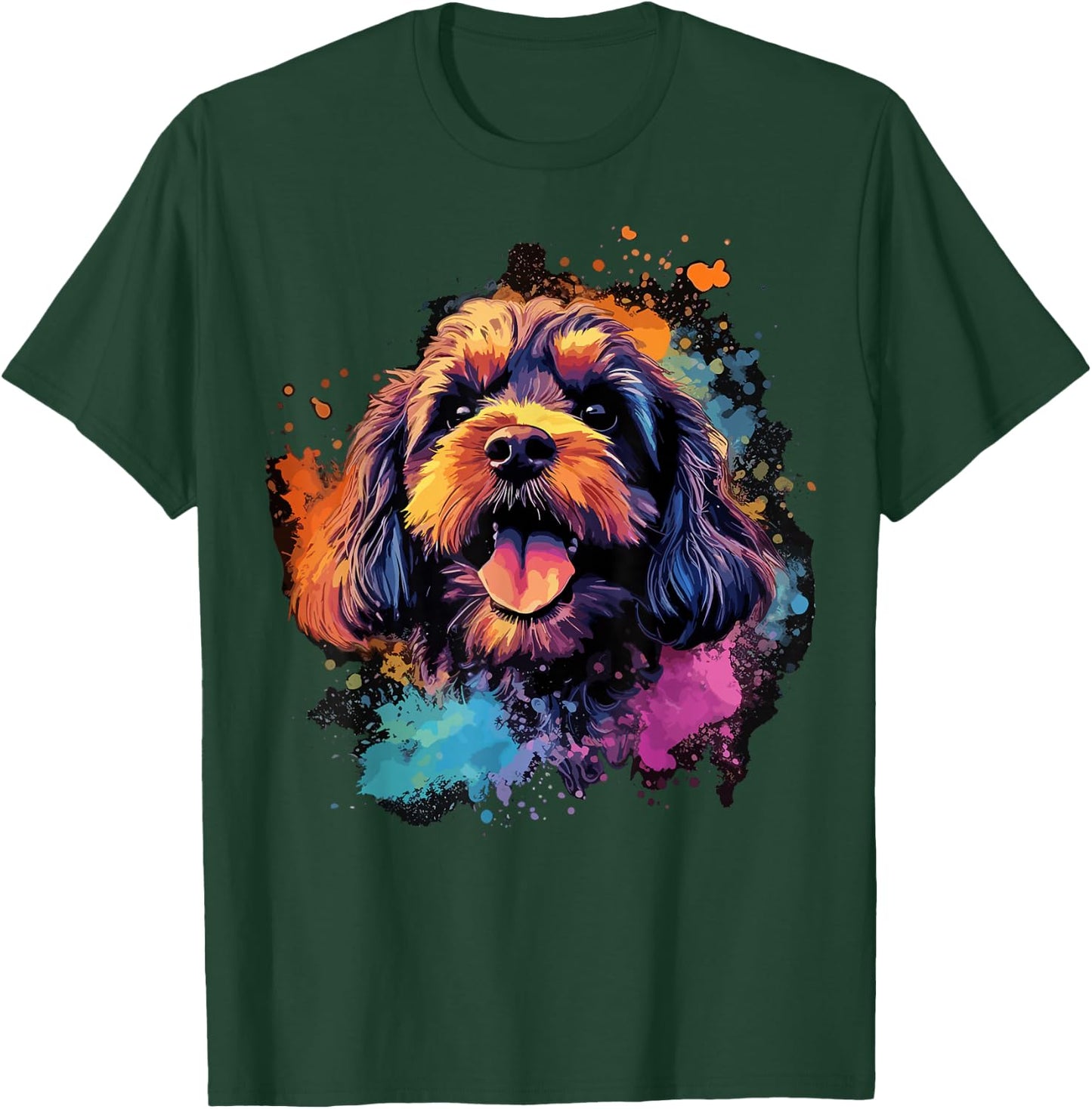 Cavapoo Dog Women T-Shirt - T-Shirt | Forest