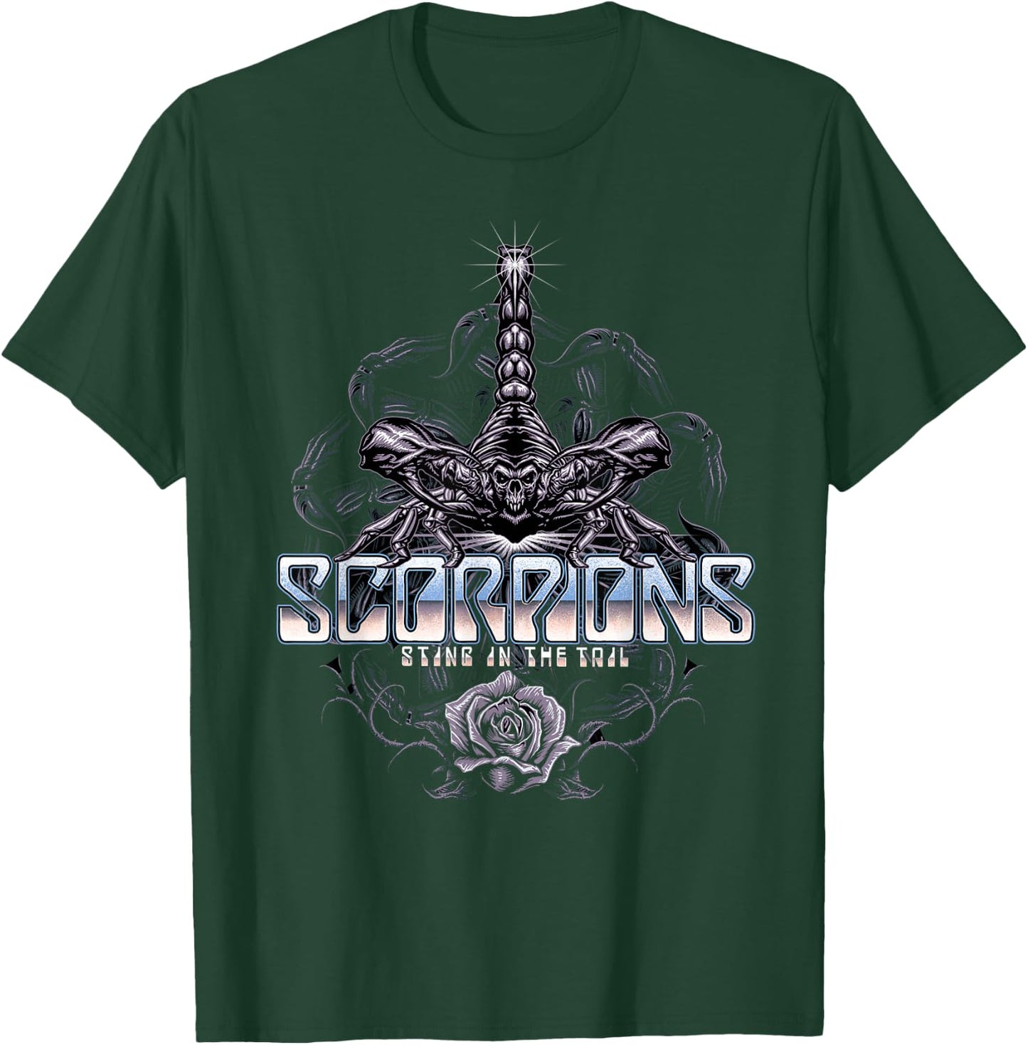 Official Scorpions Sting in The Tail T-Shirt - T-Shirt | Forest