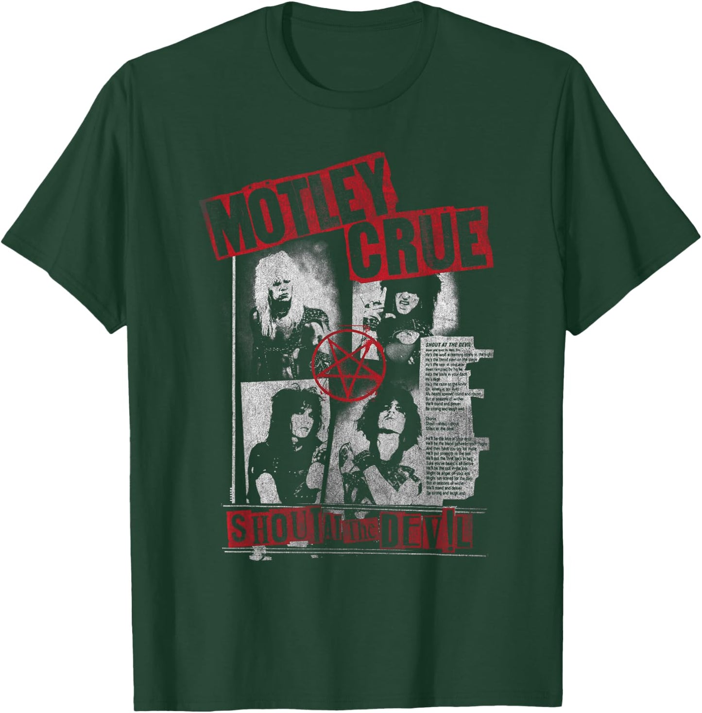 Mötley Crüe – Punk Flyer T-Shirt - T-Shirt | Forest
