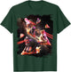 Galaxy Laser Cat - Space Pizza Cats with Lazer Eyes T-Shirt - T-Shirt | Forest