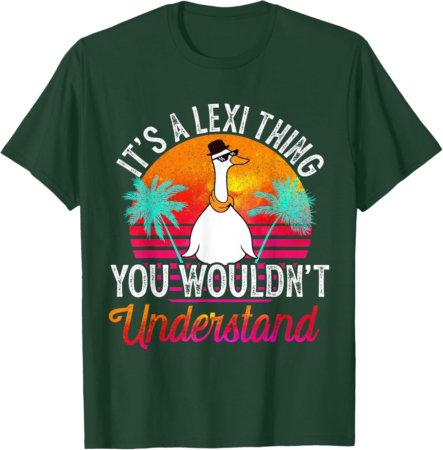 It's A Lexi Thing You Wouldn't Understand Funny Lexi Name T-Shirt - T-Shirt | Forest