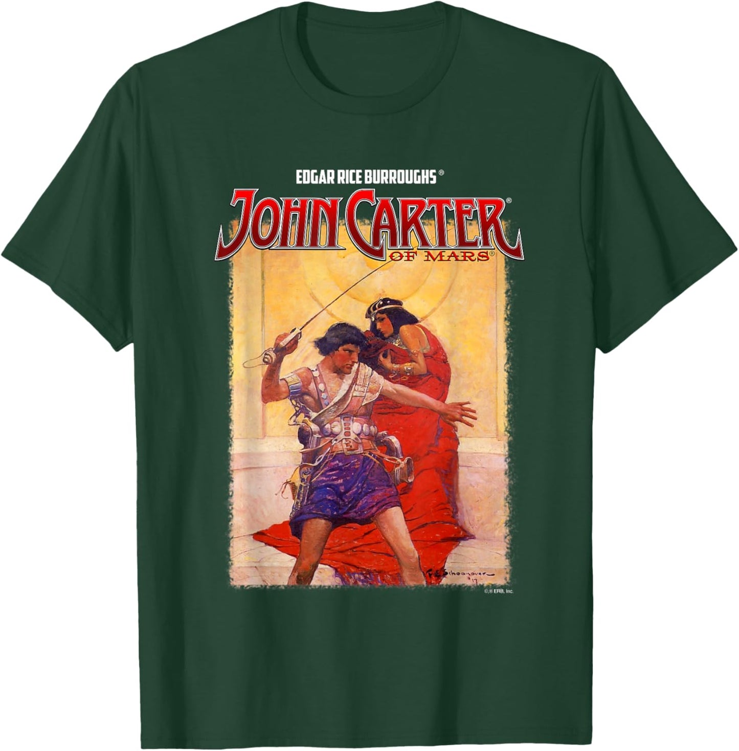 John Carter of Mars T-Shirt - T-Shirt | Forest