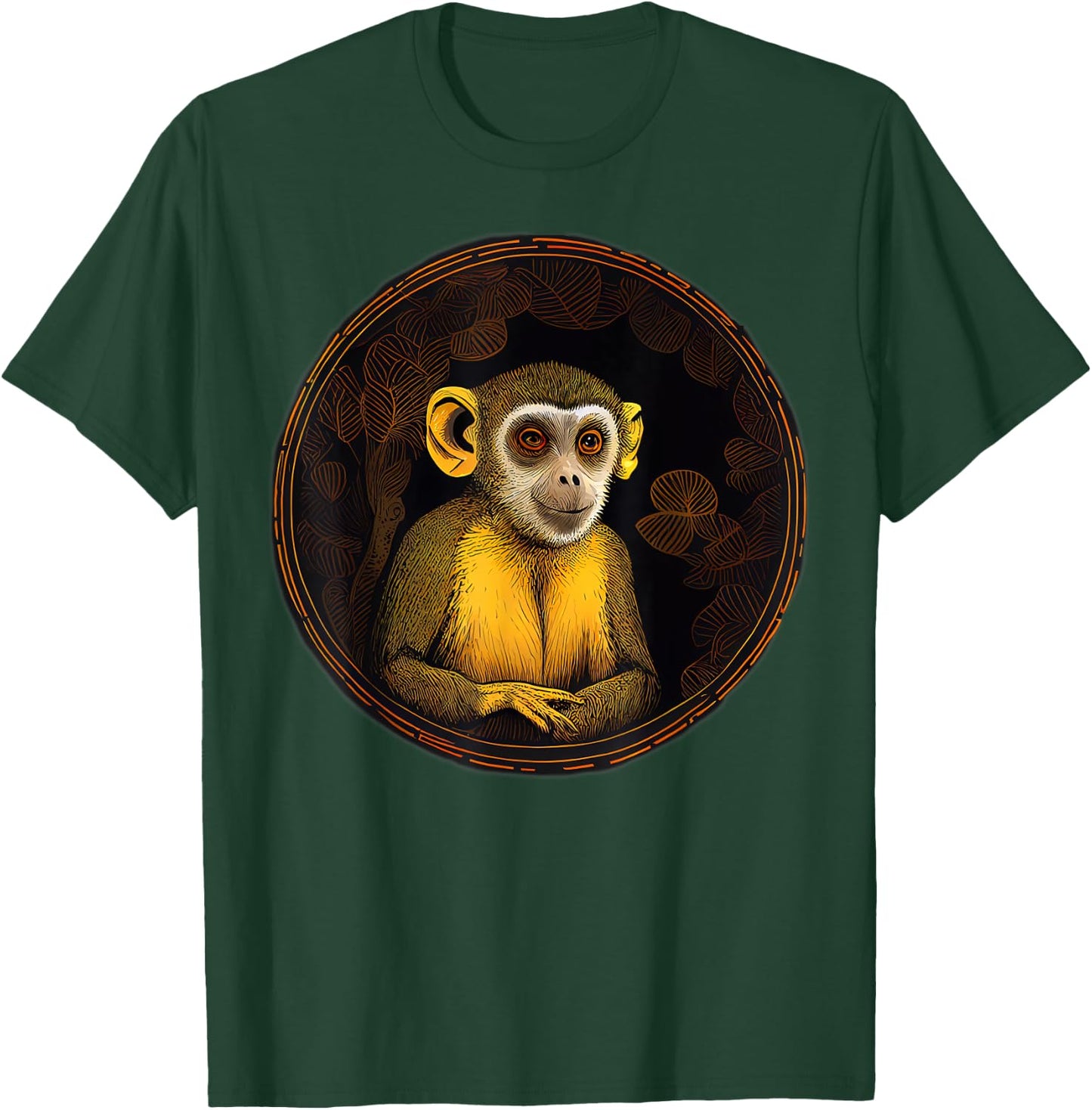 Squirrel Monkey Animal Lover Wildlife Squirrel Monkeys T-Shirt - T-Shirt | Forest