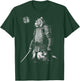 Japanese Aesthetics Tiger Samurai Beast Graphic T-Shirt - T-Shirt | Forest