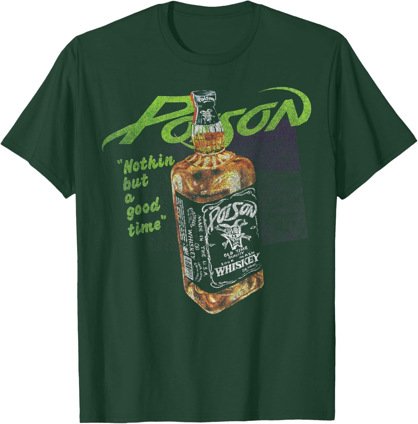 Poison - Nothin But A Good Time T-Shirt - T-Shirt | Forest