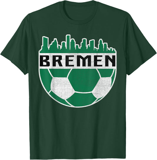 Fuballmannschaft Fuballklub Bremer Geschenk Football Fan , -Adults, Kids, Black, Small, Short Sleeve, , Sports Team Fan T-Shirt - T-Shirt | Forest