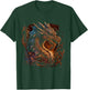 Beautiful Vintage Dragon Lover Fantasy Art Cool Illustration T-Shirt - T-Shirt | Forest