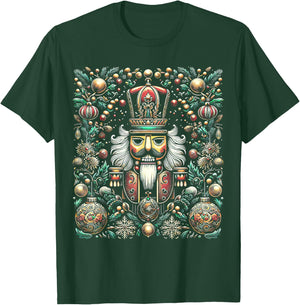 Christmas Nutcracker Merry Christmas Xmas Morning Holiday T-Shirt - T-Shirt | Forest