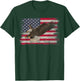 American Bald Eagle 4th Of July US Flag Patriotic Boys Men T-Shirt - T-Shirt | Forest
