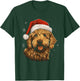 Golden Doodle Dog Dogs Christmas Walk T-Shirt - T-Shirt | Forest