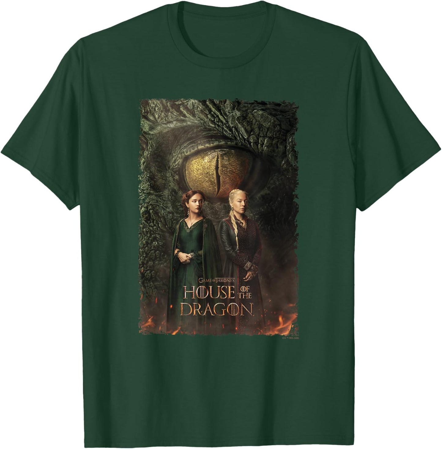House of the Dragon Rhaenyra and Alicent T-Shirt - T-Shirt | Forest