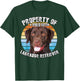 Labrador Retriever Chocolate Owner Lover Retro Vintage T-Shirt - T-Shirt | Forest