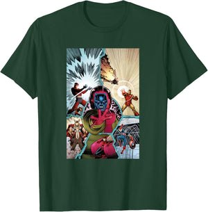 Marvel Avengers Kang the Conqueror Classic Comic Cover T-Shirt - T-Shirt | Forest