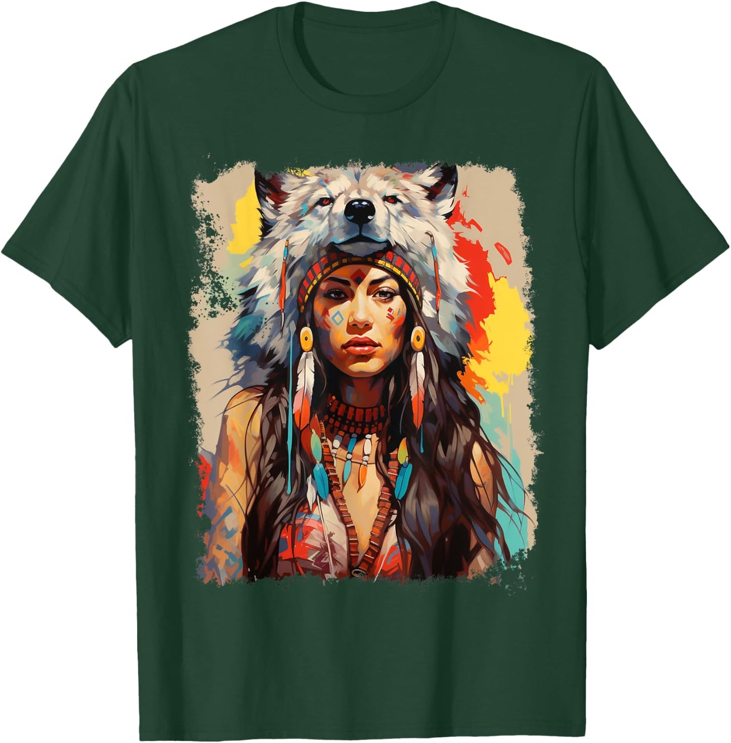 Women's Spiritual T-Shirt - T-Shirt | Forest