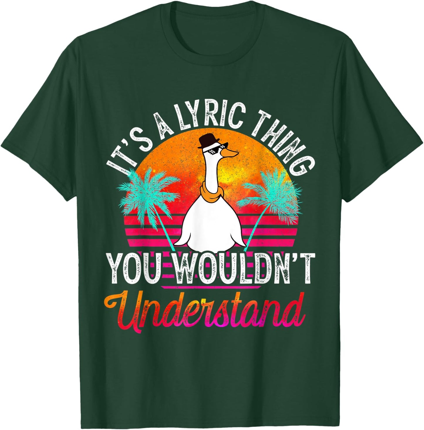 It's A Lyric Thing You Wouldn't Understand Funny Lyric Name T-Shirt - T-Shirt | Forest