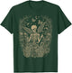 Cute Fairycore Floral Skeleton Aesthetic Girls Women Graphic T-Shirt - T-Shirt | Forest