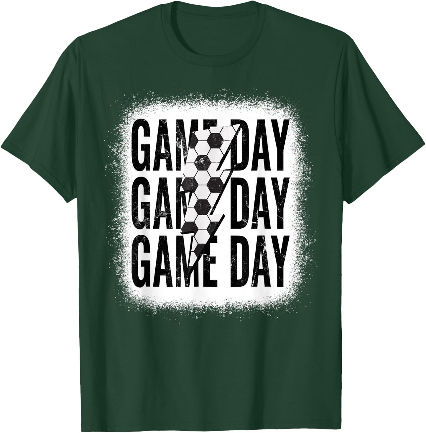 Soccer Mom Leopard Game Day Mother's Day T-Shirt - T-Shirt | Forest