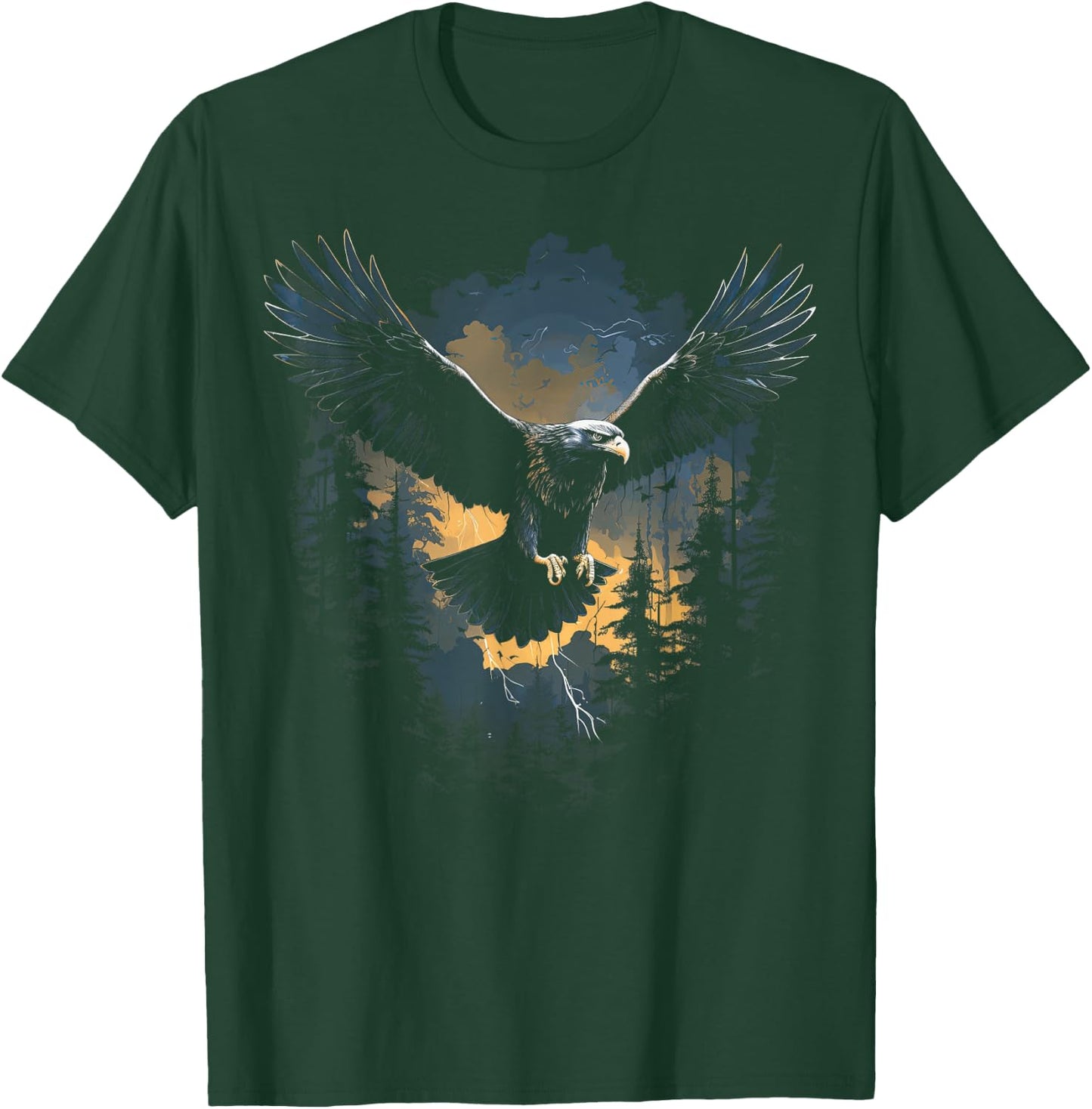 Eagle Forest Animal Wildlife T-Shirt - T-Shirt | Forest