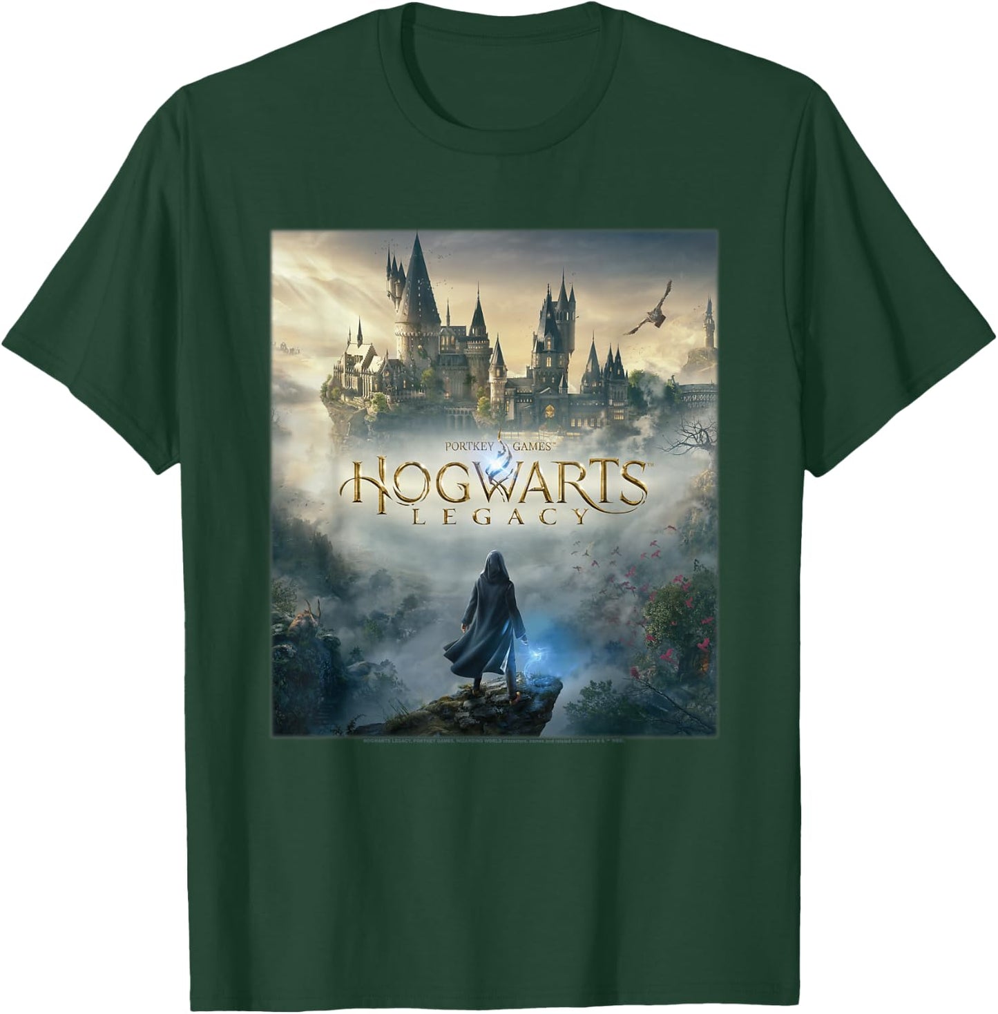 Harry Potter Hogwarts Legacy Poster T-Shirt - T-Shirt | Forest