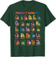 Cute Educational Dinosaur Alphabet ABC Baby Dino T-Shirt - T-Shirt | Forest