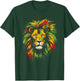 Jamaica Lion Dread locks T-Shirt - T-Shirt | Forest