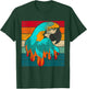 Retro Macaw Parrot T-Shirt - T-Shirt | Forest