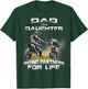 Dad And Daughter Riding Partner For Life Motocross Dirt Bike T-Shirt - T-Shirt | Forest