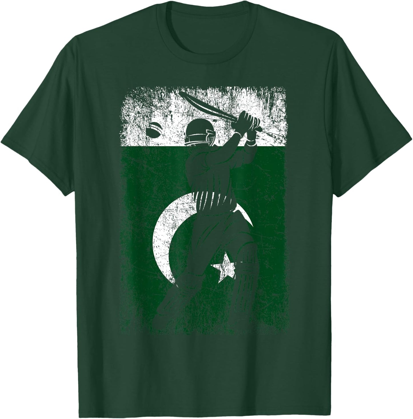 Pakistan Flag Cricket Jersey Fan Player Coach T-Shirt - T-Shirt | Forest