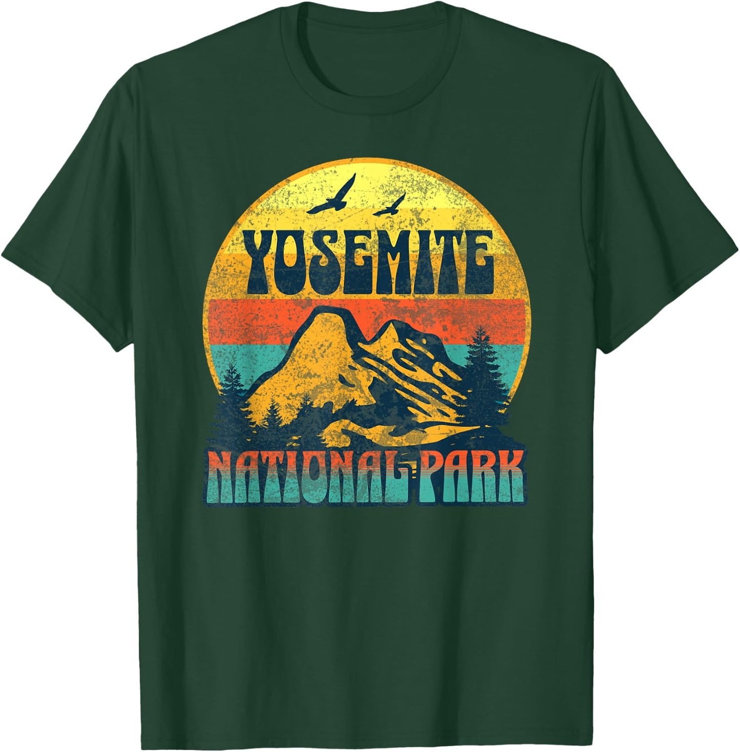 Yosemite National Park T-Shirt - T-Shirt | Forest