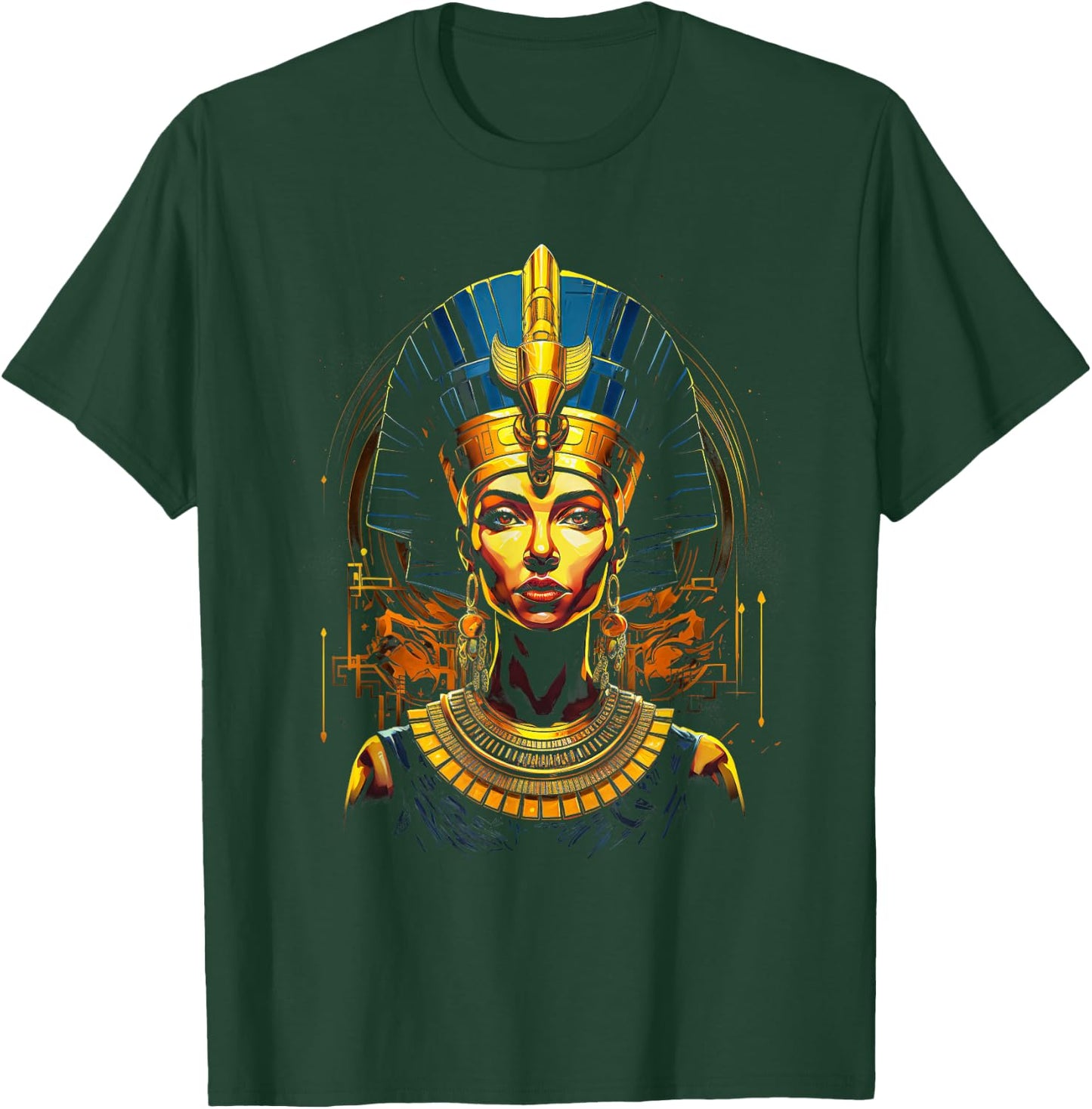 Egyptian Queen Nefertiti T-Shirt - T-Shirt | Forest