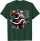 Christmas Santa Claus Dunking A Basketball Boys Kids Xmas T-Shirt - T-Shirt | Forest