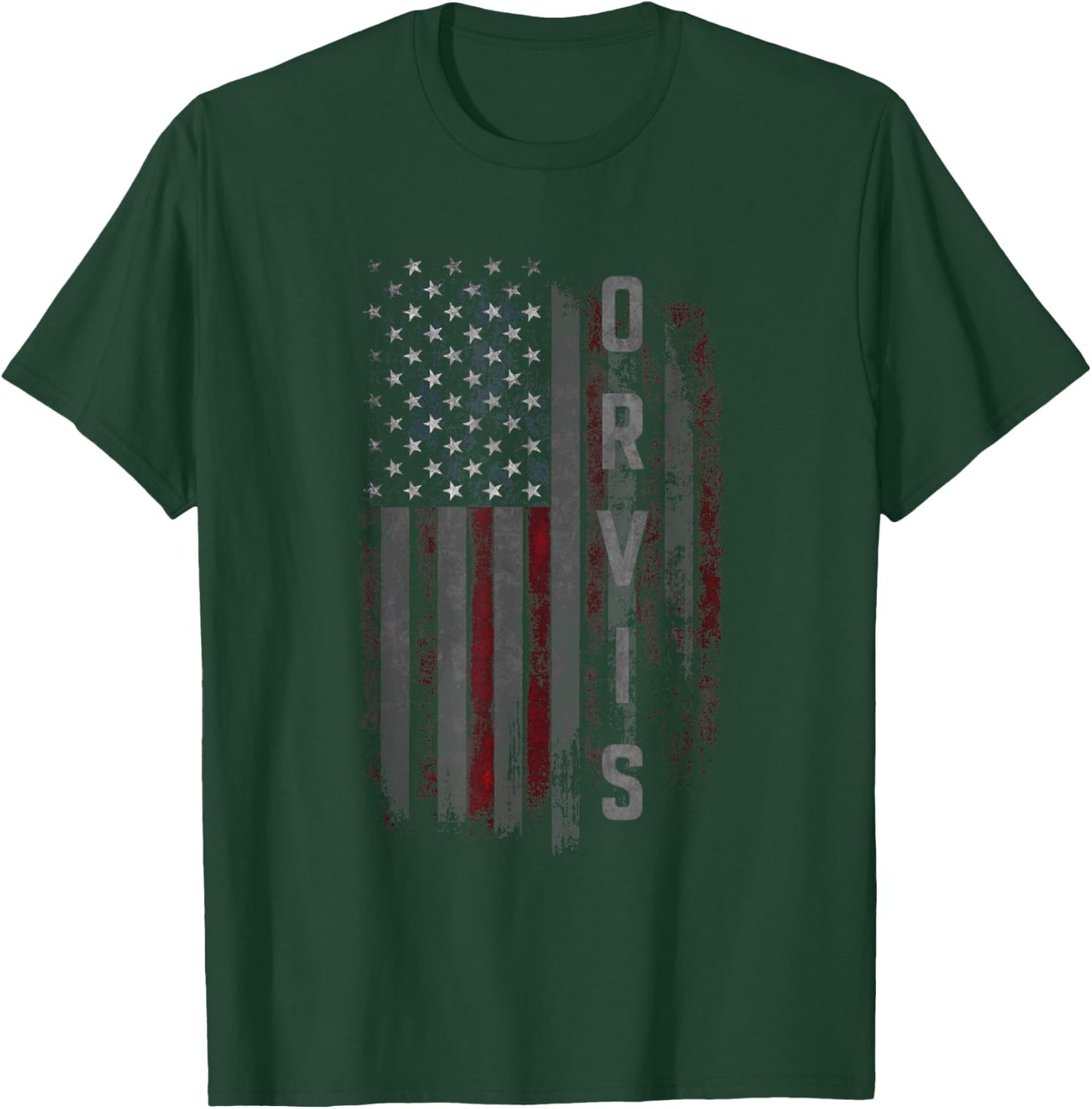 Orvis Family American Flag T-Shirt - T-Shirt | Forest