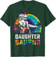 Daughtersaurus T Rex Dinosaur Daughter Saurus Family T-Shirt - T-Shirt | Forest
