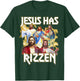 Jesus Has Rizzen, Christian Bible Faith, Christian Religion T-Shirt - T-Shirt | Forest