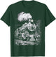 Steam Engine Train Steam Train Locomotive Vintage Train T-Shirt - T-Shirt | Forest