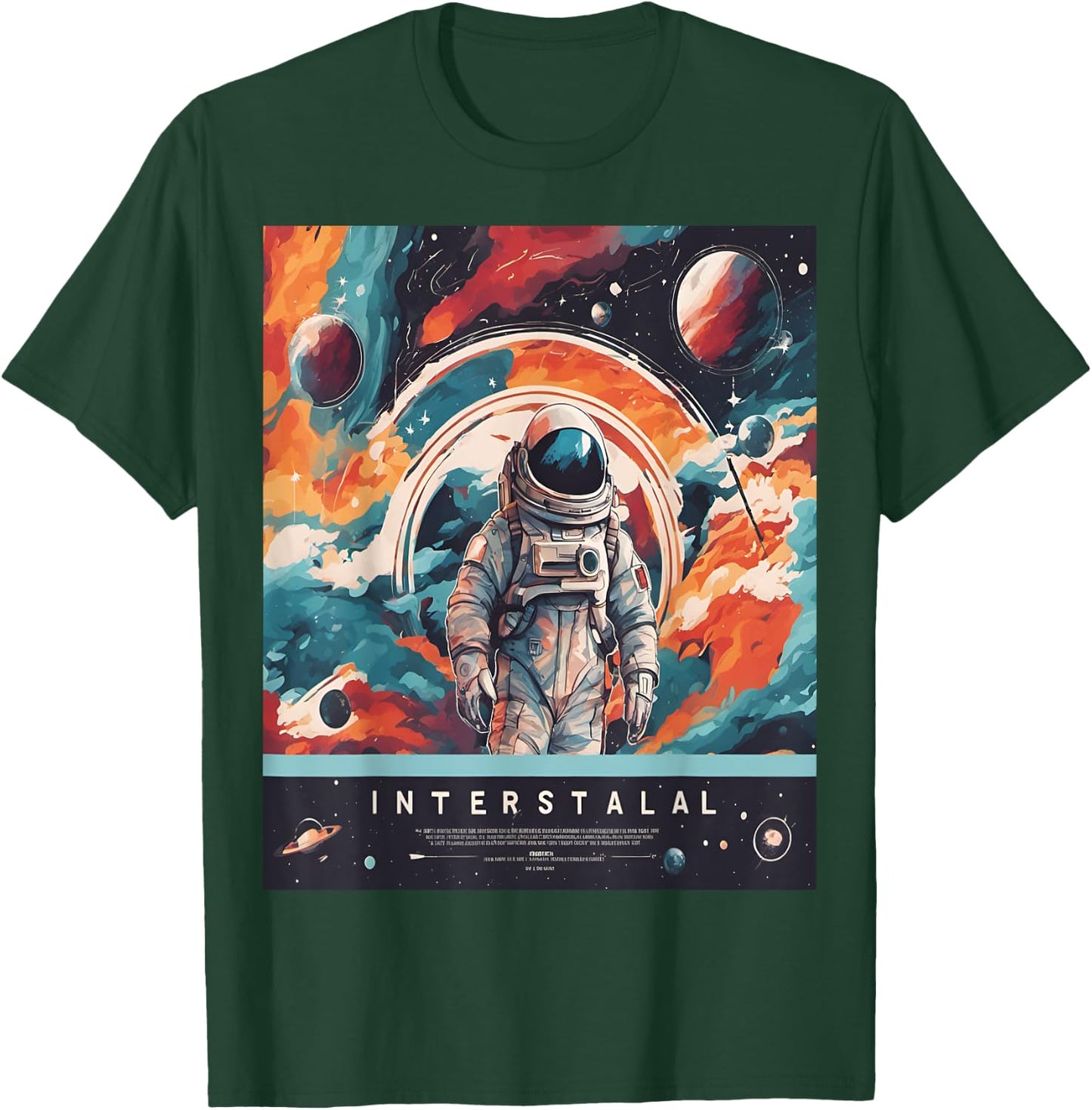 Interstellar: Between The Stars T-Shirt - T-Shirt | Forest