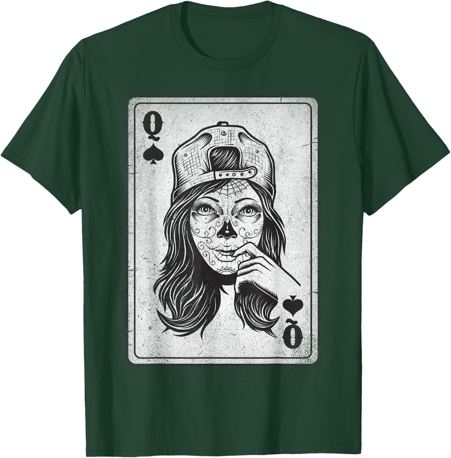 Matching Couple King And Queen skull T-Shirt - T-Shirt | Forest