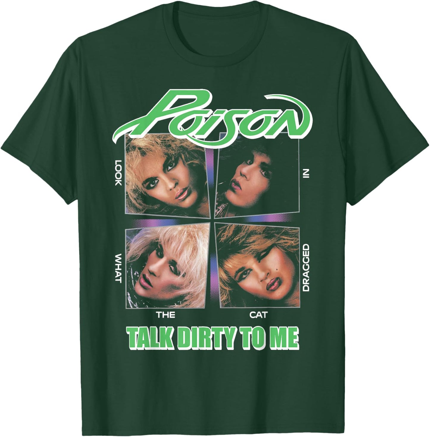 Poison - Talk Dirty To Me T-Shirt - T-Shirt | Forest