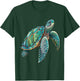 Sea Turtle Beach Lover Ocean Animal Graphic Novelty T-Shirt - T-Shirt | Forest