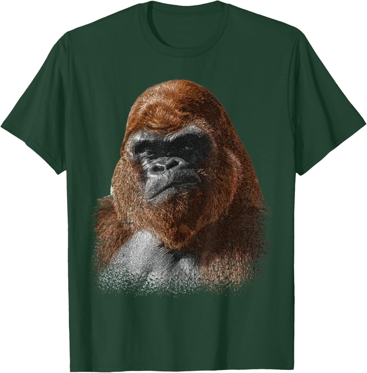 Cool Gorilla Art Boys Kids Toddlers Ape Wildlife Zoo T-Shirt - T-Shirt | Forest