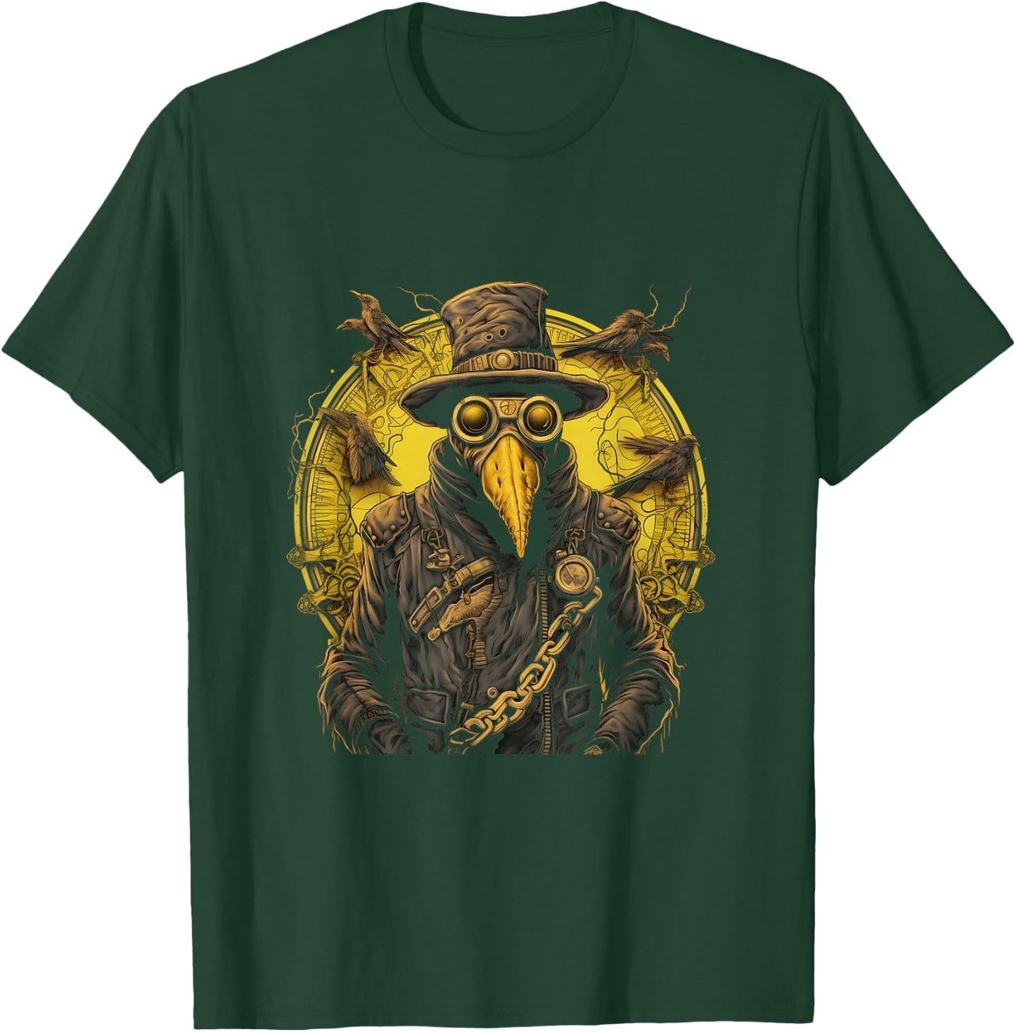 Trust Me I'm a Doctor - Gothic Plague Doctor Steampunk Style T-Shirt - T-Shirt | Forest