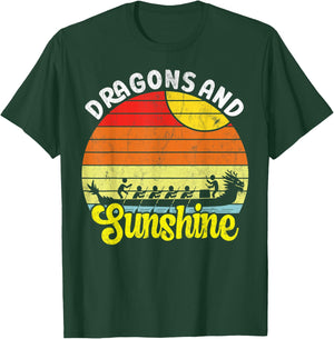 Dragon Boating Paddling Festival - Dragon Boat Race T-Shirt - T-Shirt | Forest