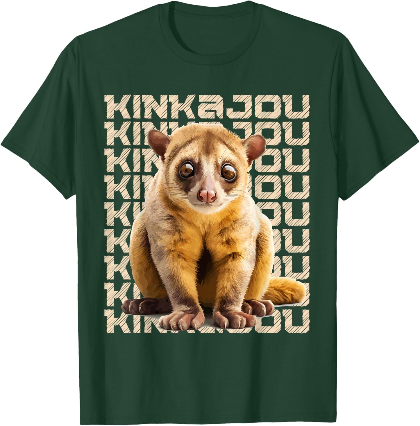 Kinkajou Animal, Kinkajou T-Shirt - T-Shirt | Forest