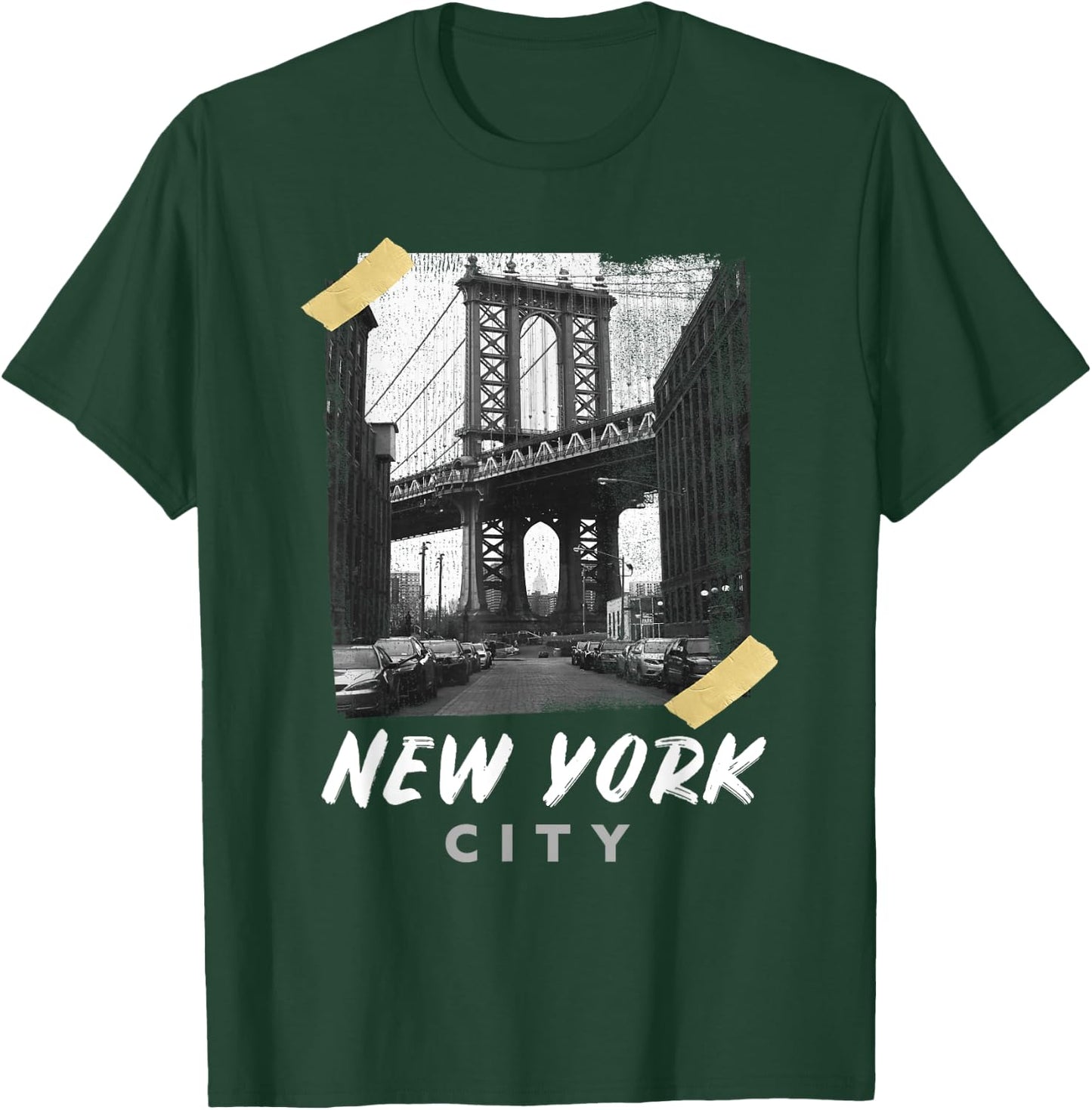 Nyc New York Souvenirs And Gifts -Adults Black Small New York City Graphic T-Shirt - T-Shirt | Forest